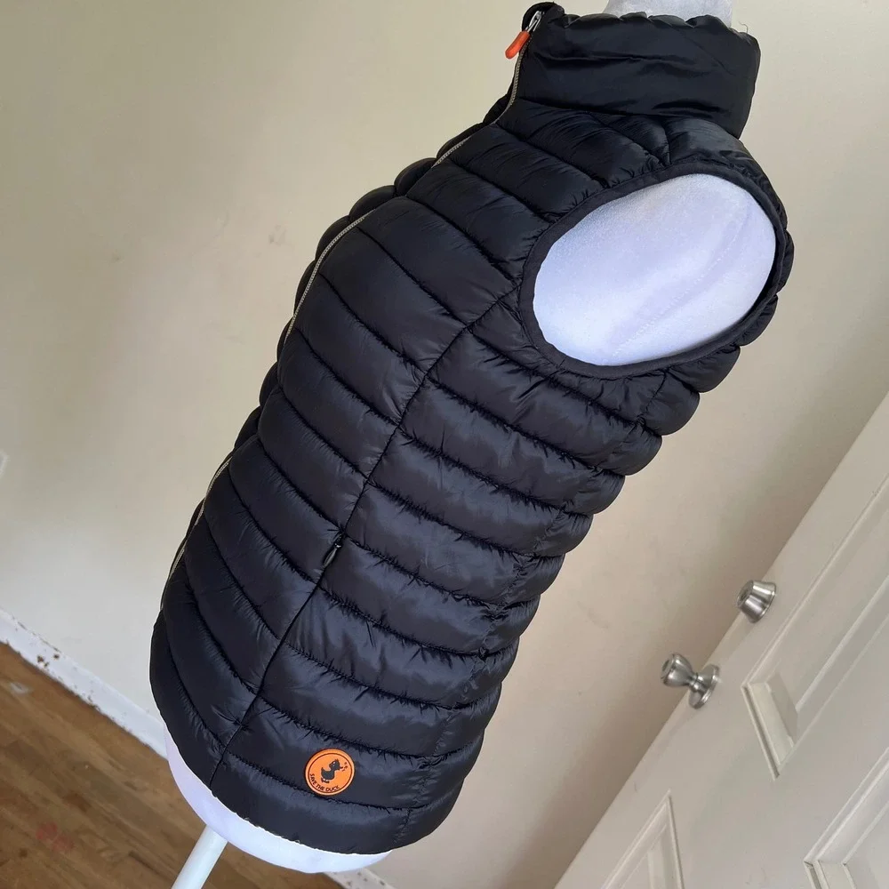 Save The Duck Kids Black Puffer Vest Ultra Light 12 Years  IRIS 17‎